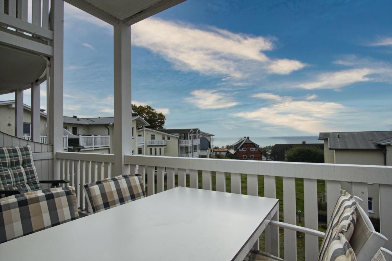 Mit Meerblick Und Balkon, Gratis Nutzung Vom Ahoi Erlebnisbad Und Sauna In Sellin - Meeresblick Fewo 38 괴렌 외부 사진