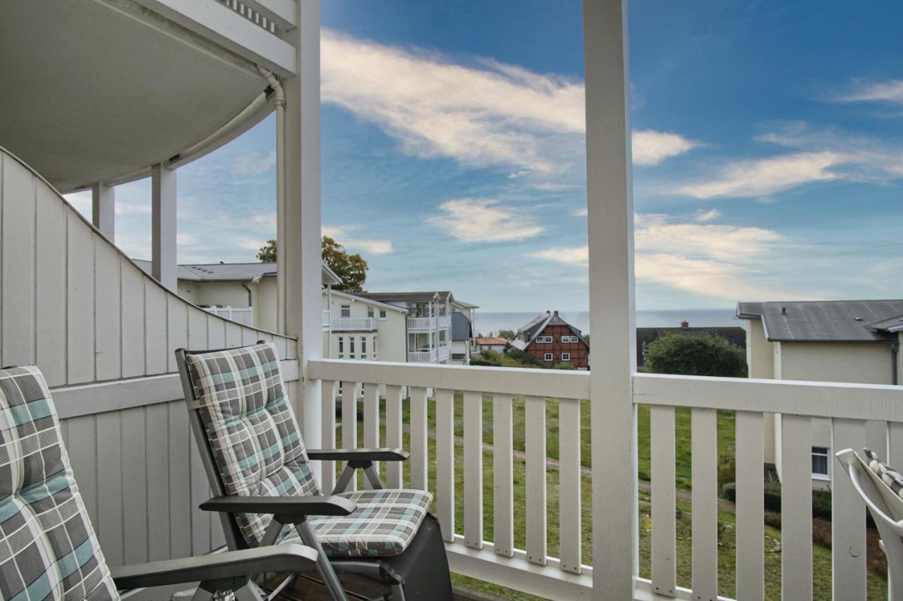 Mit Meerblick Und Balkon, Gratis Nutzung Vom Ahoi Erlebnisbad Und Sauna In Sellin - Meeresblick Fewo 38 괴렌 외부 사진